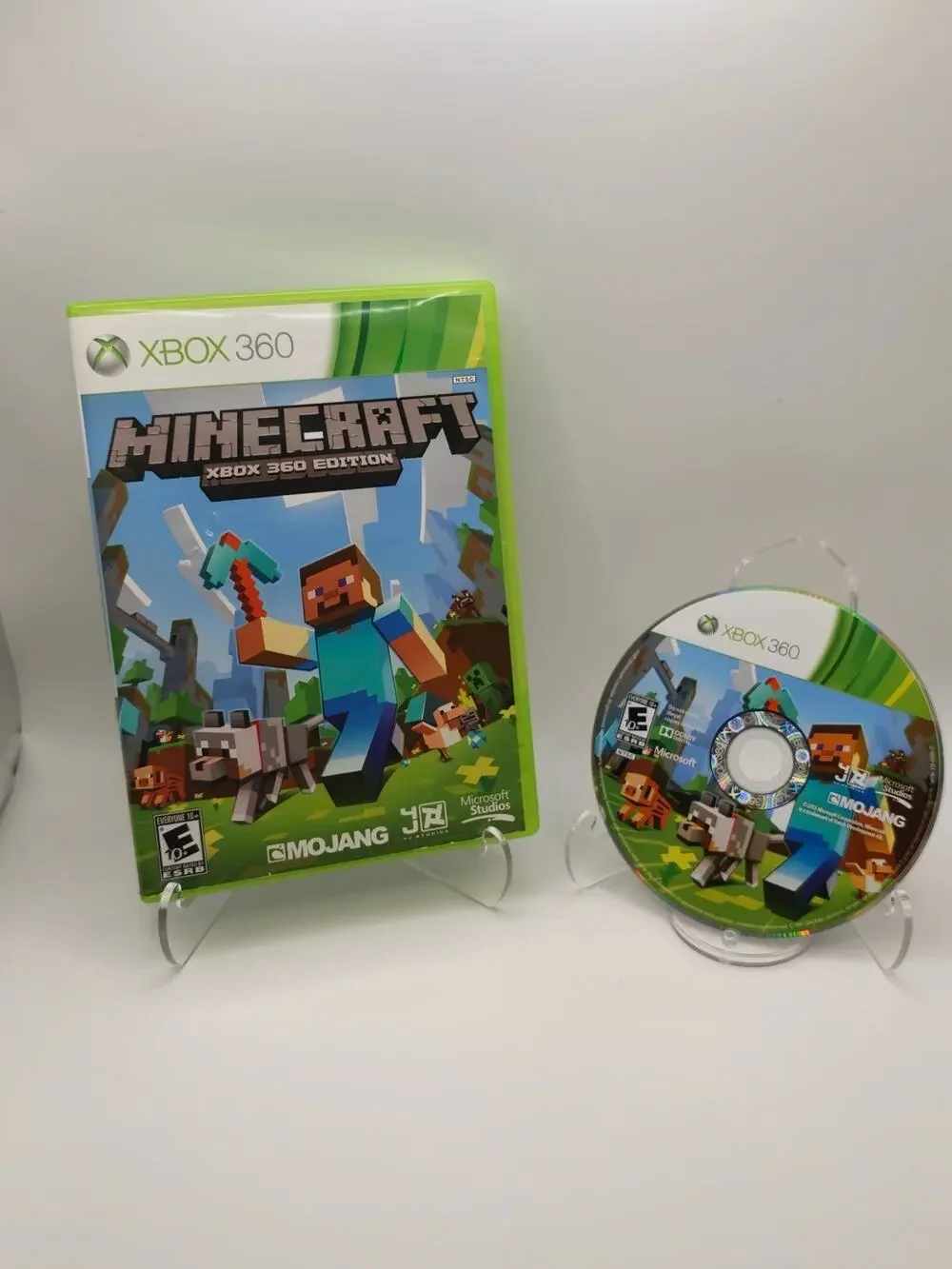 Minecraft Xbox 360 Edition Case & Disc – Mojang Sandbox